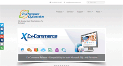 Desktop Screenshot of exchequerdynamics.com
